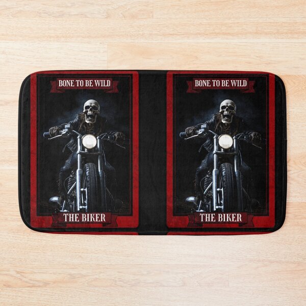 Item preview, Bone To Be Wild Funny Skeleton Tarot Card designed and sold by PeteRascal.