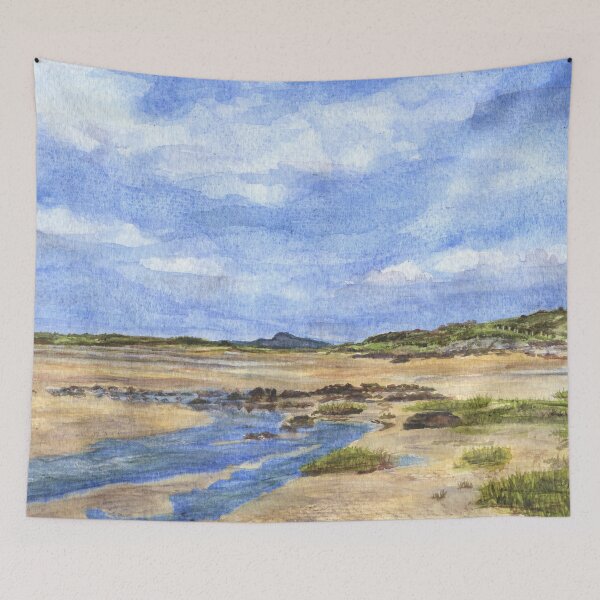 Item preview, The Inland Sea at Rhyd y Gari designed and sold by LymphomaLass.