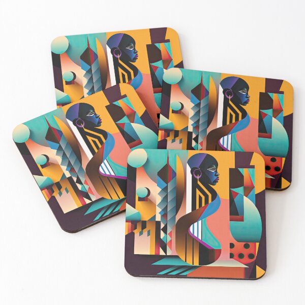 Item preview, African Style Bauhaus Design designed and sold by ArtificialGenes.