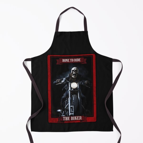 Item preview, Bone To Ride Biker Funny Skeleton Tarot Card designed and sold by PeteRascal.