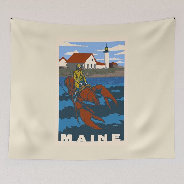 Item preview, Trapping In Maine. designed and sold by TomasekArt.