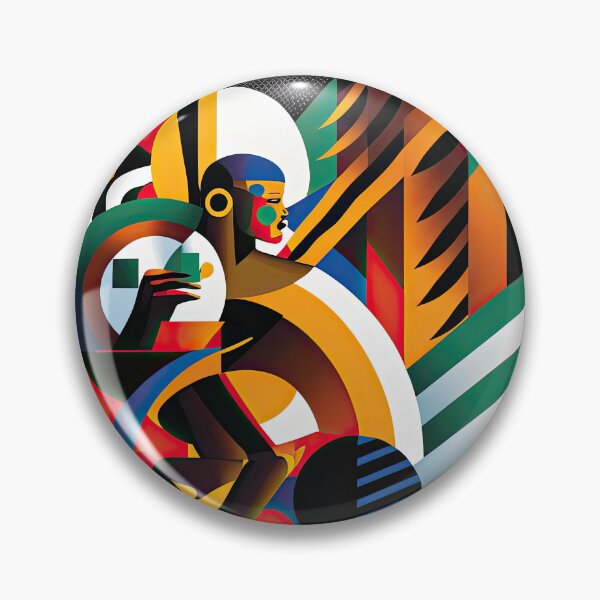 Item preview, African Style Bauhaus Design designed and sold by ArtificialGenes.