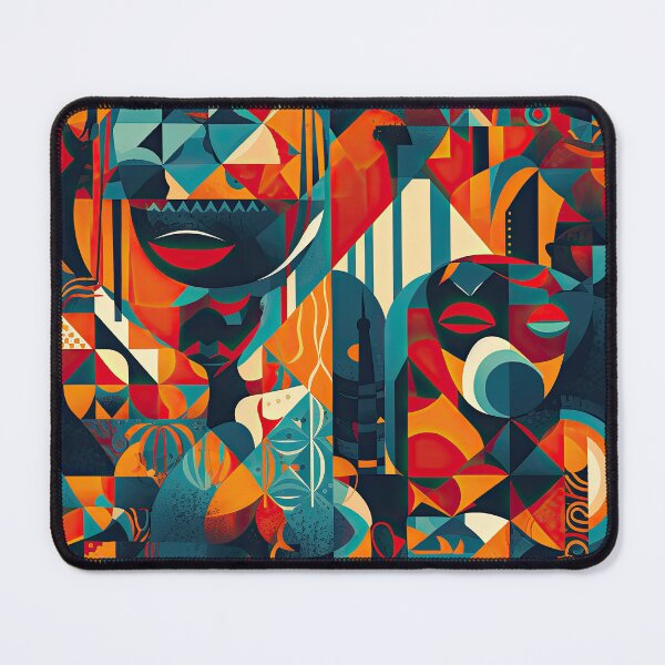 Item preview, African Style Bauhaus Design designed and sold by ArtificialGenes.