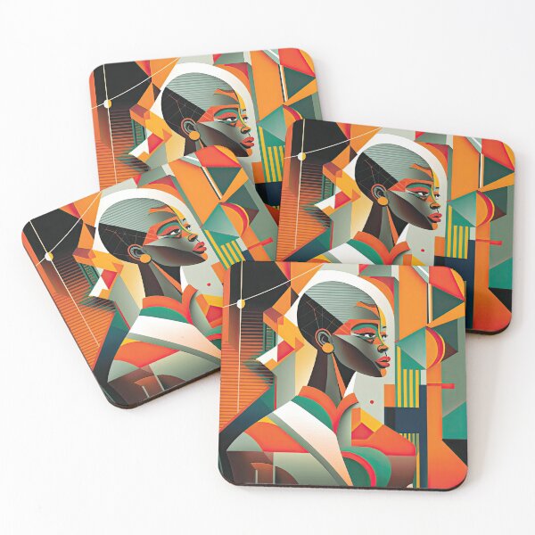 Item preview, African Style Bauhaus Design designed and sold by ArtificialGenes.