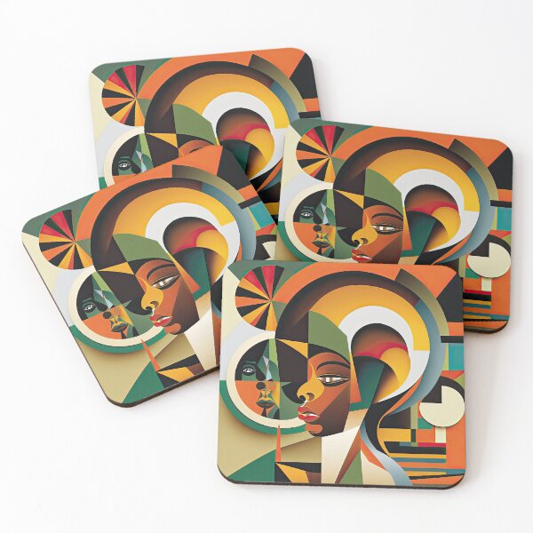 Item preview, African Style Bauhaus Design designed and sold by ArtificialGenes.