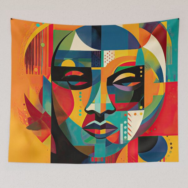 Item preview, African Style Bauhaus Design designed and sold by ArtificialGenes.