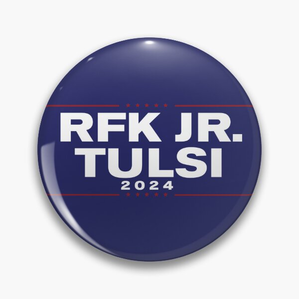 Item preview, RFK Jr. Tulsi 2024 designed and sold by apricot-tees.