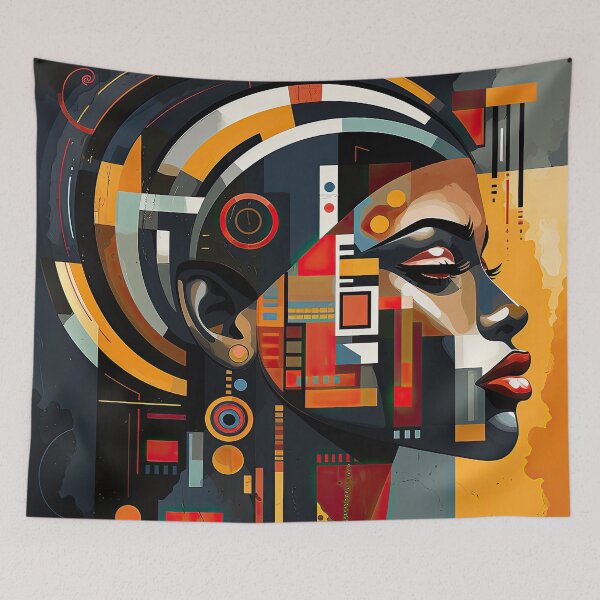 Item preview, African Style Bauhaus Design designed and sold by ArtificialGenes.