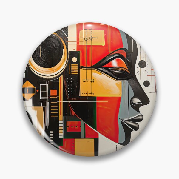 Item preview, African Style Bauhaus Design designed and sold by ArtificialGenes.