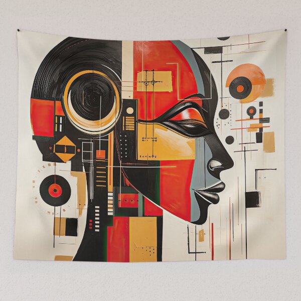Item preview, African Style Bauhaus Design designed and sold by ArtificialGenes.
