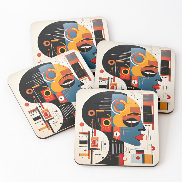 Item preview, African Style Bauhaus Design designed and sold by ArtificialGenes.