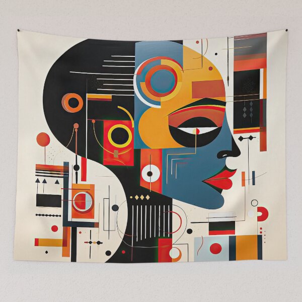 Item preview, African Style Bauhaus Design designed and sold by ArtificialGenes.