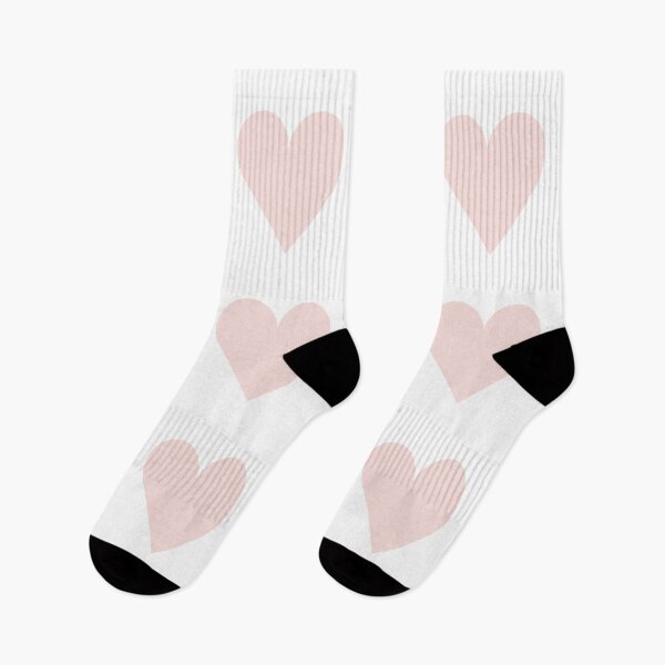 Item preview, Large PALE PINK and WHITE LOVE HEARTS designed and sold by RachelMacht.