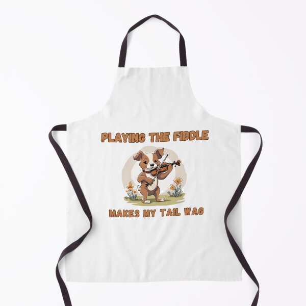 Item preview, Playing the fiddle makes my tail wag designed and sold by TempoTees.