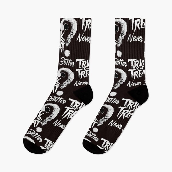 Item preview, Skeleton trick or treat never better skull Halloween designed and sold by AJ DESIGN.