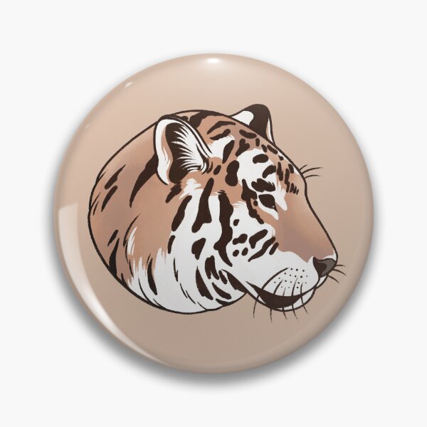 Artikelvorschau, Tigerkopf entworfen und verkauft von Chimerah Hanssen.