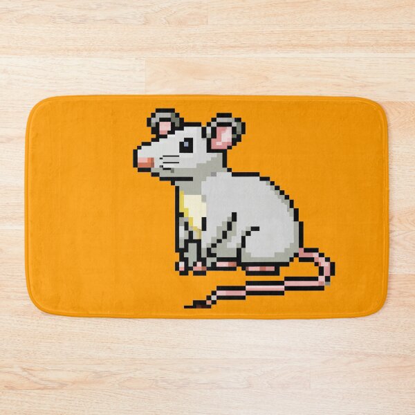 Item preview, Pixel art rat designed and sold by mindgoop.