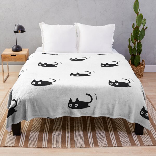 Item preview, Black Cute Cat designed and sold by sleepycharis.