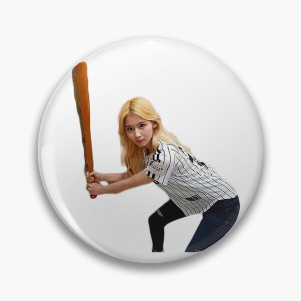 Item preview, twice sana with a bat designed and sold by bejeweledsally.