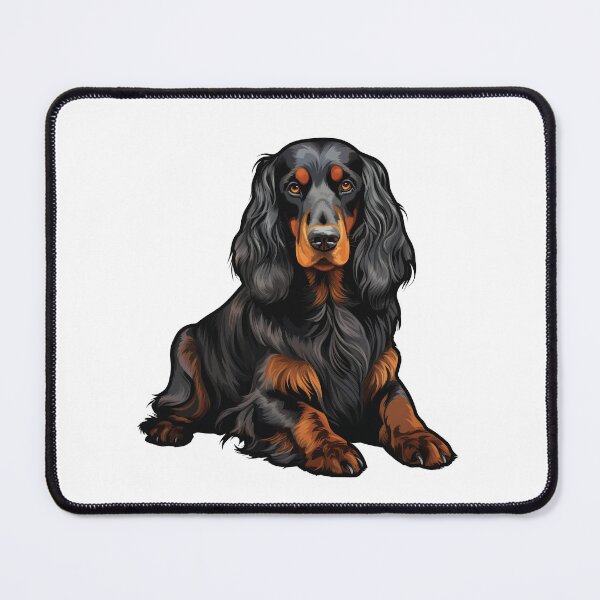 Item preview, Gordon Setter Dog Illustration designed and sold by whyitsme.