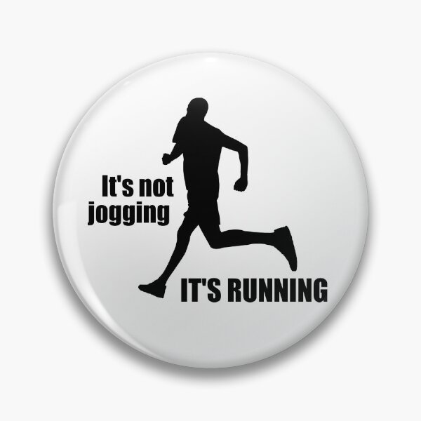 Artikelvorschau, Es ist kein Joggen, sondern Laufen entworfen und verkauft von Esskay Designs.