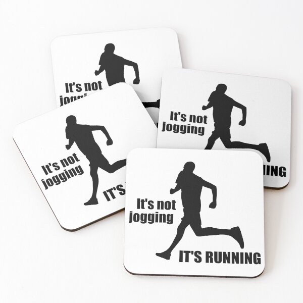 Item preview, It's Not Jogging It's Running designed and sold by Esskay Designs.