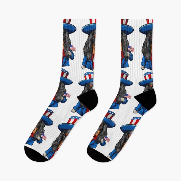 Item preview, Funny 4th of July Gordon Setter Dog designed and sold by whyitsme.
