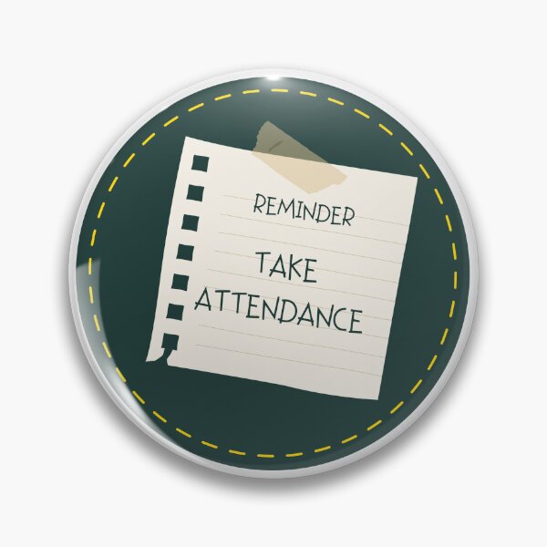 Item preview, Take attendance Reminder designed and sold by Romina  Monsalve.