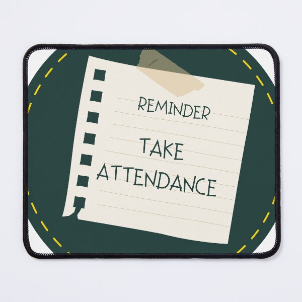 Item preview, Take attendance Reminder designed and sold by Romina  Monsalve.