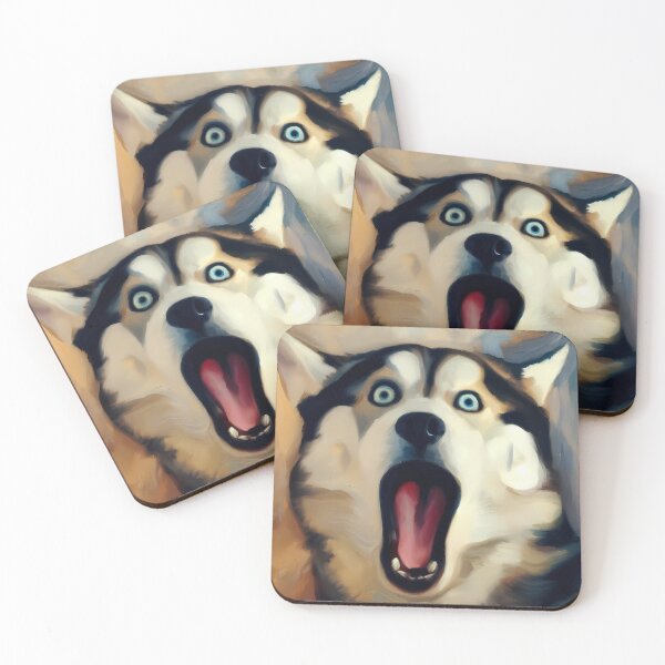 Item preview, Screaming Huskey  designed and sold by OzzFrequency.