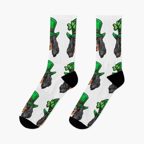 Item preview, Funny St Patricks Day Gordon Setter designed and sold by whyitsme.