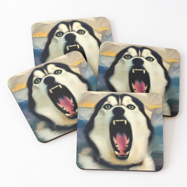 Item preview, Screaming Dog (Inspired By Edward Munch) designed and sold by OzzFrequency.