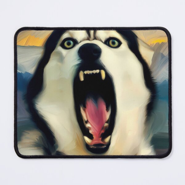 Item preview, Screaming Dog (Inspired By Edward Munch) designed and sold by OzzFrequency.