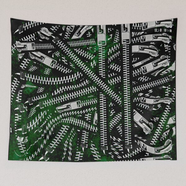 Item preview, Zipper print designed and sold by kinpirks.