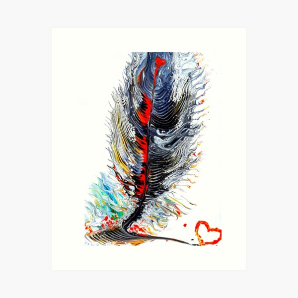 Item preview, Every Child Matters "Indigenous Healing Feather" designed and sold by Sbailey33380.