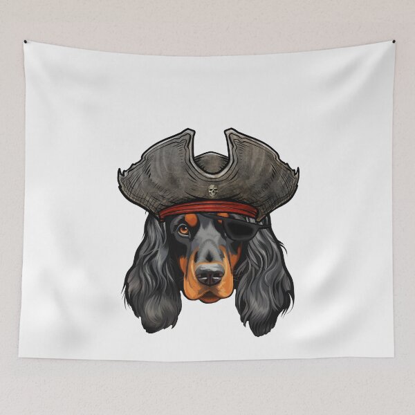 Item preview, Funny Pirate Gordon Setter Dog designed and sold by whyitsme.