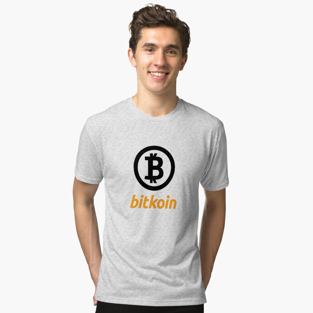 Item preview, Tri-blend T-Shirt designed and sold by bitkoin-shop.