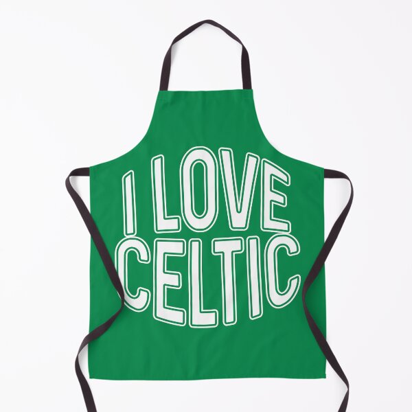 Item preview, I LOVE CELTIC, Glasgow Celtic Football Club White and Green Text Design designed and sold by MacPean.
