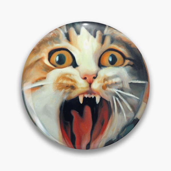 Artikelvorschau, Schreiende Katze (inspiriert von Edward Munch) entworfen und verkauft von OzzFrequency.