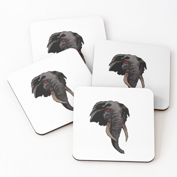 Item preview, Red Eyed Elephant Cute designed and sold by QQdesigns.