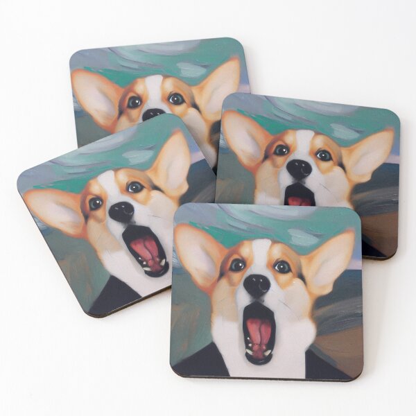 Item preview, Screaming Dog (Inspired By Edward Munch) designed and sold by OzzFrequency.