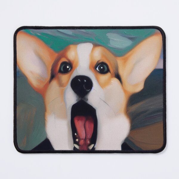 Item preview, Screaming Dog (Inspired By Edward Munch) designed and sold by OzzFrequency.