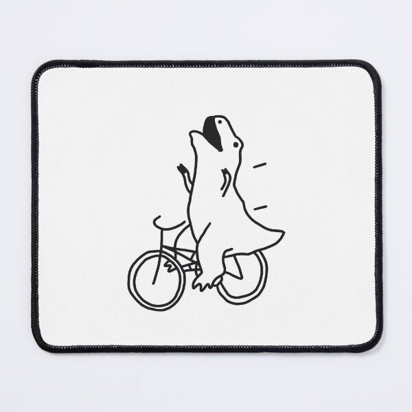 Item preview, Funny Dinosaur Riding Bicycle  designed and sold by sleepycharis.