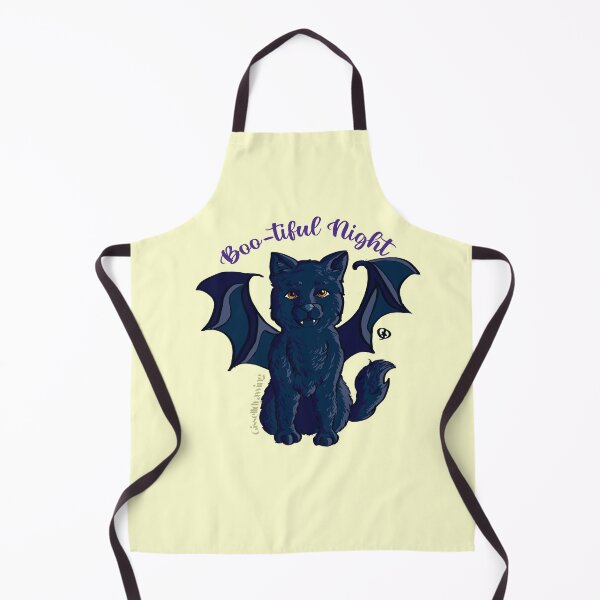 Item preview, Little black bat cat Boo-tiful night designed and sold by gisselldrawn.