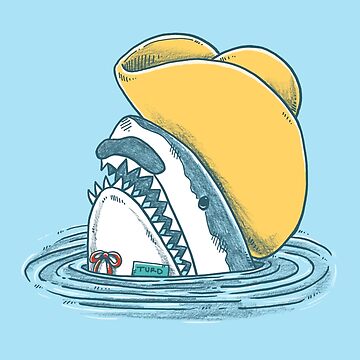 Artwork thumbnail, Funny Hat Shark by nickv47