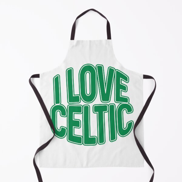 Item preview, I LOVE CELTIC, Glasgow Celtic Football Club Green and White Text Design designed and sold by MacPean.