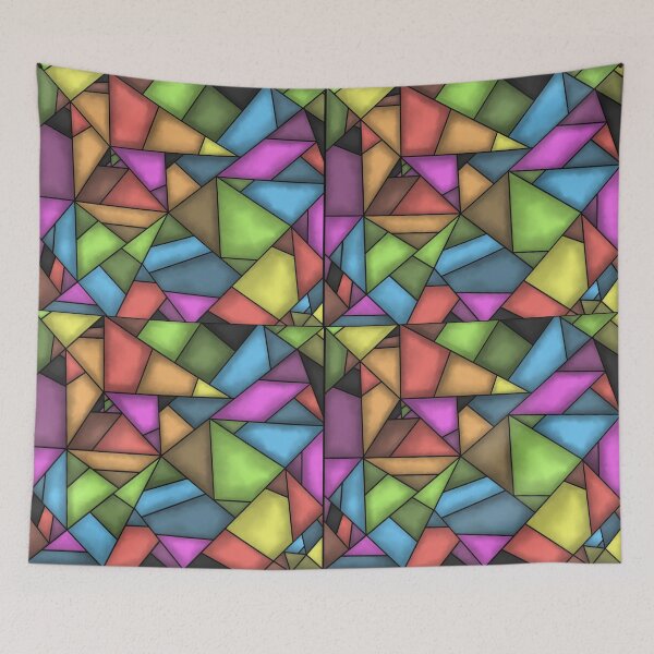 Item preview, colorful mosaic patchwork designed and sold by ZiphGames.