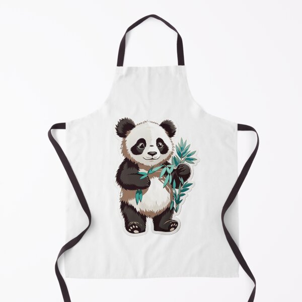 Item preview, cute panda with fern designed and sold by Karaz's Animal Kingdom.