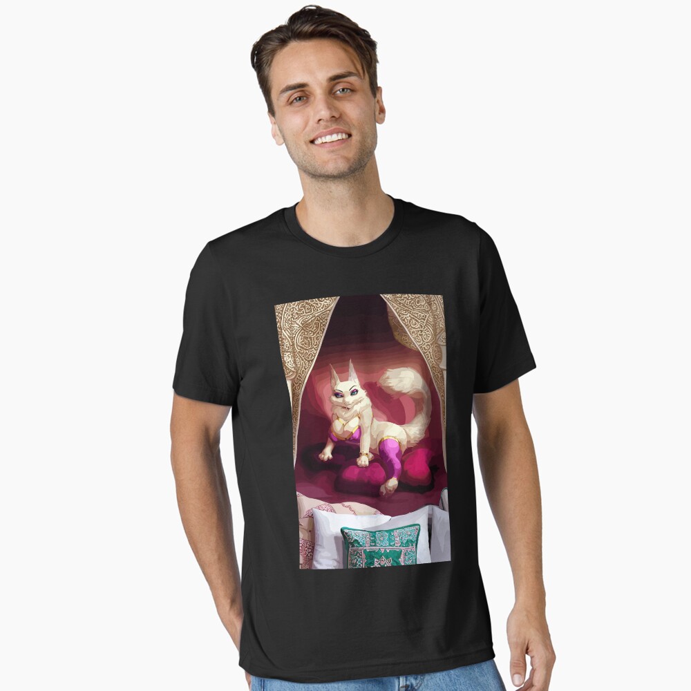 Vista previa del artículo con la obra «Camiseta esencial», diseñado y vendido por FotoLibreStudio.