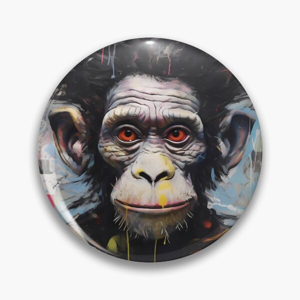 Item preview, Bold Monkey Art: Fierce Primate Jacket. designed and sold by GiveMeMood.